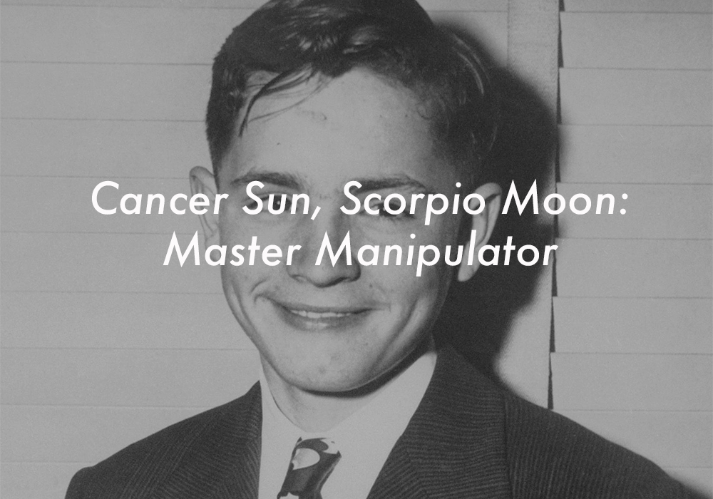 Cancer Sun Scorpio Moon