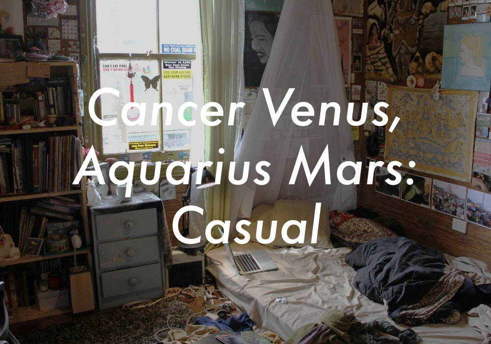 Cancer Venus Aquarius Mars