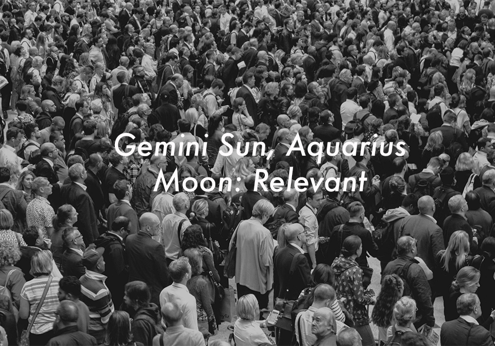 Gemini Sun Aquarius Moon