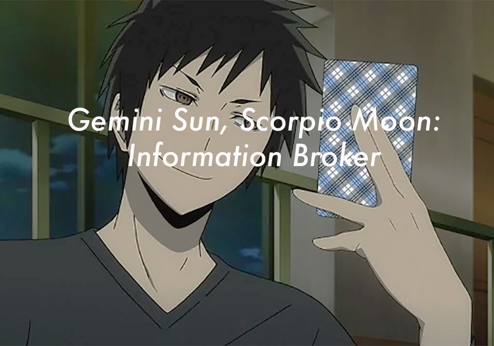 Gemini Sun Scorpio Moon