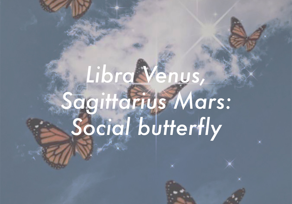 Libra Venus Sagittarius Mars
