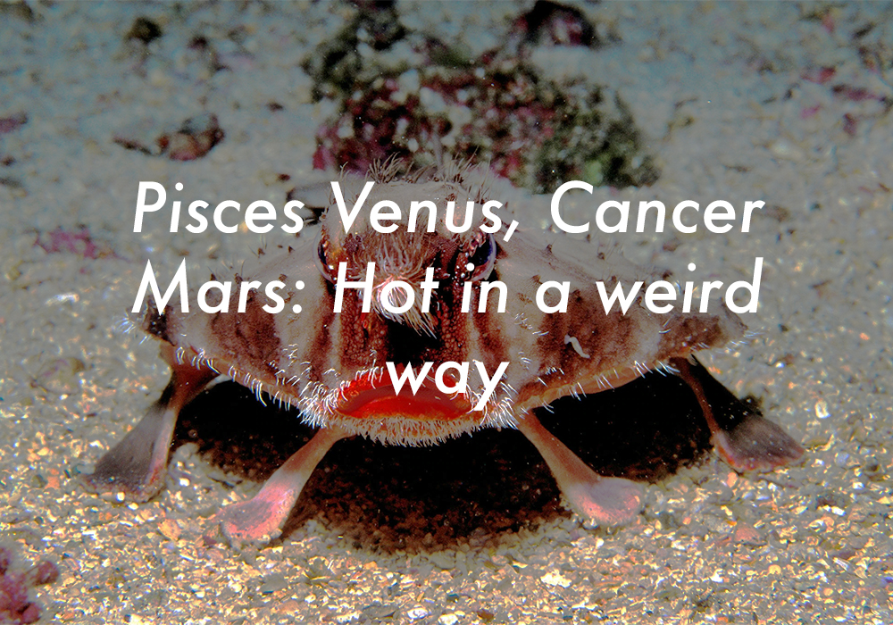 Pisces Venus Cancer Mars