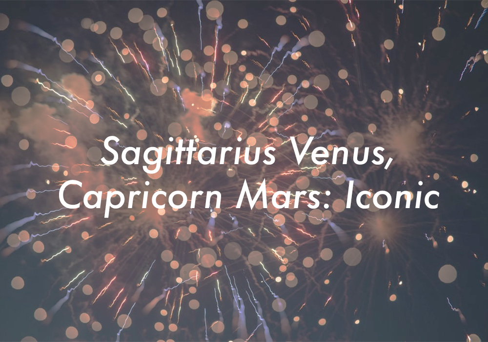 Sagittarius Venus Capricorn Mars