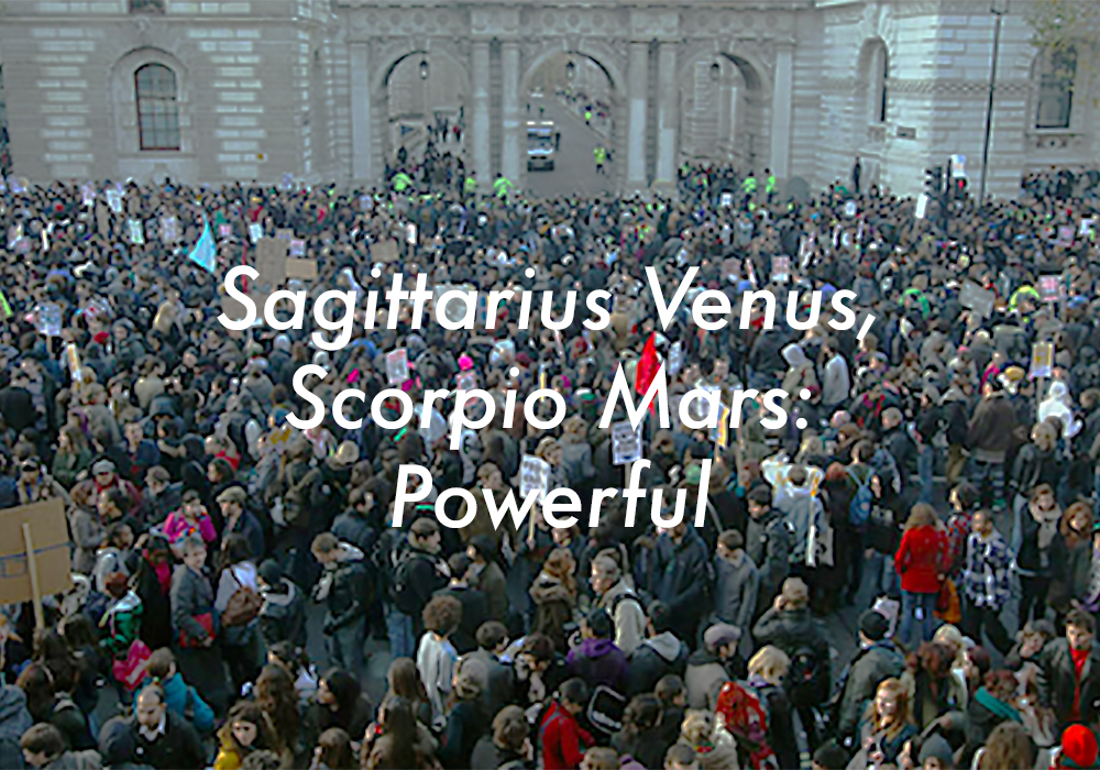 Sagittarius Venus Scorpio Mars